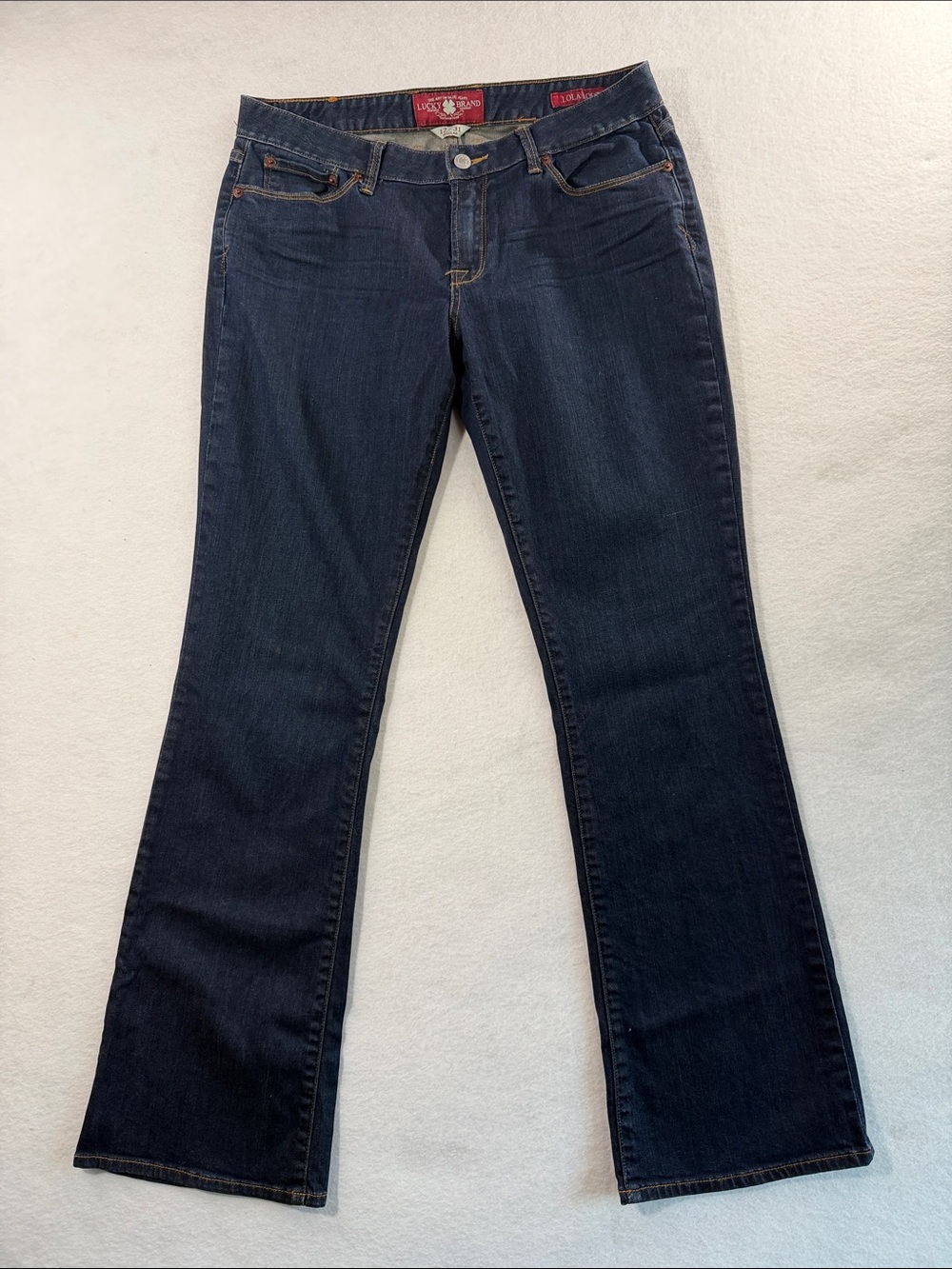 Lucky Brand Dark Blue Wide Leg Jeans